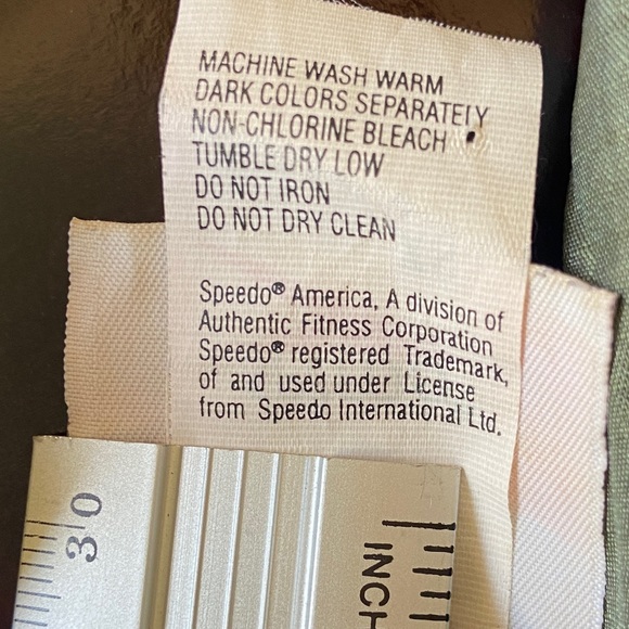 VINTAGE SPEEDO • Windbreaker Jacket Green XS - Picture 11 of 12